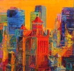 Midtown Manhattan from The Waldorf (Peter Graham) - Muzeo.com
