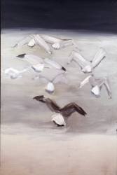 Mouettes en vol (Nicolas de Staël) - Muzeo.com