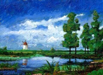 Moulin à vent (Trevor Neal) - Muzeo.com