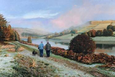 Réservoir de Ladybower (Trevor Neal) - Muzeo.com
