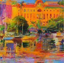 Riviera Reflections-Cannes (Peter Graham) - Muzeo.com