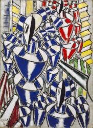 Sortie des ballets russes (Fernand Léger) - Muzeo.com