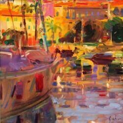 Southern French Port (Peter Graham) - Muzeo.com