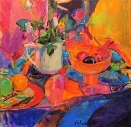 Still Life with Bloomingdale's Bowl (Peter Graham) - Muzeo.com