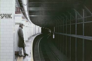 Subterraneans X (Spring Street) (Max Ferguson) - Muzeo.com