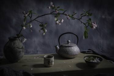 Thé japonais (Binbin L.) - Muzeo.com