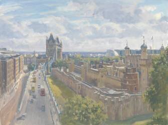 Tower Bridge and the Tower of London (Julian Barrow) - Muzeo.com
