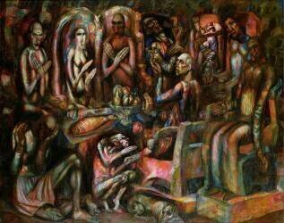 Un Festin de Roi (Pavel Filonov) - Muzeo.com