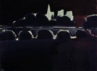 Vue de Paris la nuit (Nicolas de Staël) - Muzeo.com
