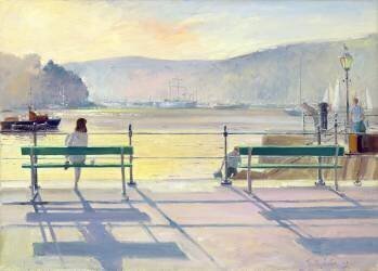 Vue sur le port (Timothy Easton) - Muzeo.com