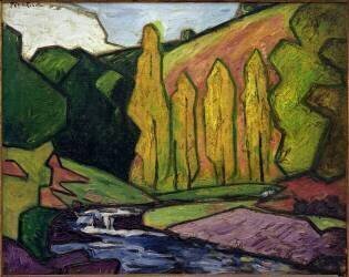 Les berges de la Creuse (Francis Picabia) - Muzeo.com