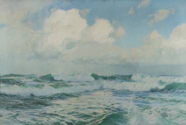 Un chant de la mer (Julius Olsson) - Muzeo.com