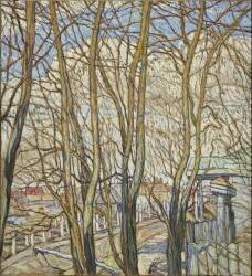 A travers les branches (Abram Manievitch) - Muzeo.com