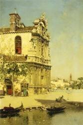 Une vue de Venise (Martin Rico y Ortega) - Muzeo.com