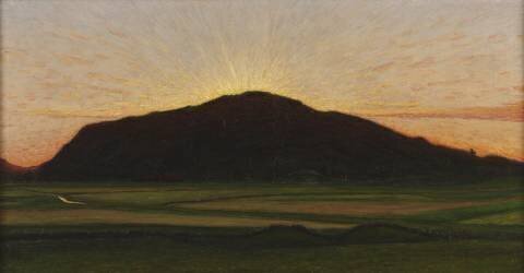 Afterglow (Karl Nordström) - Muzeo.com