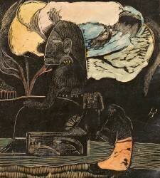 Album Noa Noa :Tête coupée, guerrier et songe Polynésien (Paul Gauguin) - Muzeo.com