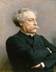 Alexandre Dumas, fils (1824-1895) (Léon Bonnat) - Muzeo.com