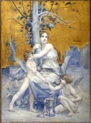 ALLEGORIE DU TEMPS (Luc Olivier Merson) - Muzeo.com