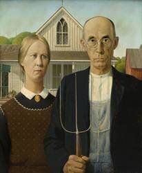 American Gothic (Grant Wood) - Muzeo.com