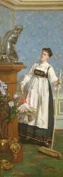 An Aspiring Connoisseur (Alfred Stevens) - Muzeo.com