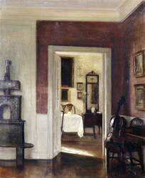 An Interior with a Cello (Carl Holsoe) - Muzeo.com