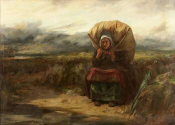 And With The Burden of Many Years (Thomas Faed) - Muzeo.com