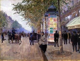 Appeler un taxi (Jean Béraud) - Muzeo.com
