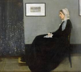 Arrangement en gris et noir n° 1, ou la mère de l'artiste (James Abbott McNeill Whistler) - Muzeo.com