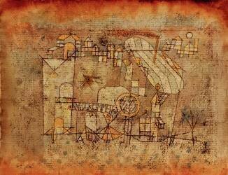 Arrivée du vapeur d'air (Paul Klee) - Muzeo.com