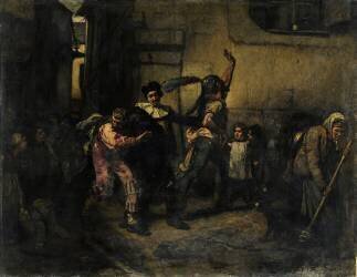 Ash Wednesday (Alfred Stevens) - Muzeo.com
