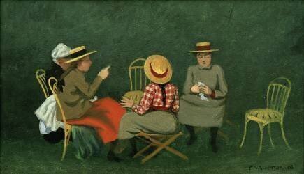 Au Bois de Boulogne (Félix Vallotton) - Muzeo.com