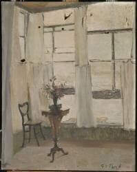 Au bord de la mer ou la fenêtre (Elizabeth Frances Boyd) - Muzeo.com