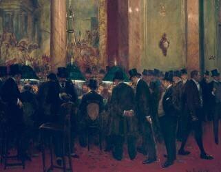 Au cercle (Jean Béraud) - Muzeo.com