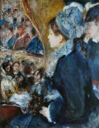 Au théâtre (Auguste Renoir) - Muzeo.com