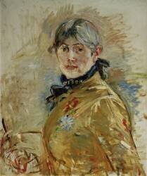 Autoportrait (Berthe Morisot) - Muzeo.com