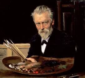 Autoportrait (Vladimir Egorovic Makovsky) - Muzeo.com