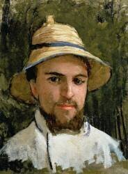 Autoportrait avec Casque Colonial (Gustave Caillebotte) - Muzeo.com