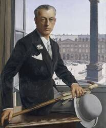 Autoportrait à la place Vendôme (Bernard Boutet de Monvel) - Muzeo.com