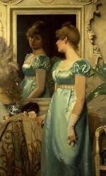 Avant le bal (Marie Wilhelmina Wandscheer) - Muzeo.com