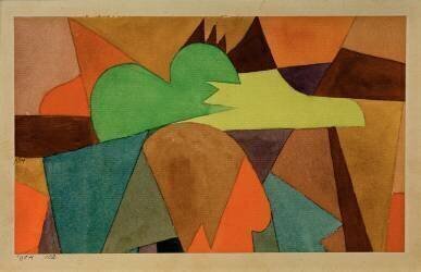 Avec les points marrons (Paul Klee) - Muzeo.com