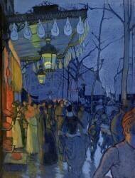 Avenue de Clichy, Paris (Louis Anquetin) - Muzeo.com