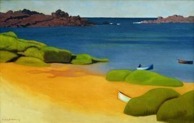 Baie de Tregastel (Félix Vallotton) - Muzeo.com