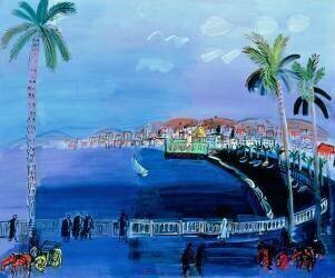 Baies des Anges de Nice (Raoul Dufy) - Muzeo.com