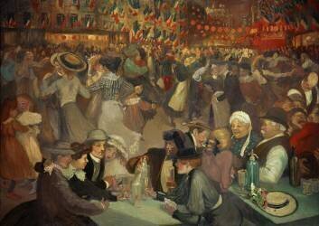 Bal du 14 Juillet (Théophile Alexandre Steinlen) - Muzeo.com