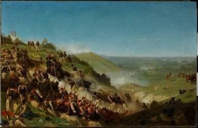 Bataille de Solférino, 24 juin 1859 (Alexandre Protais) - Muzeo.com