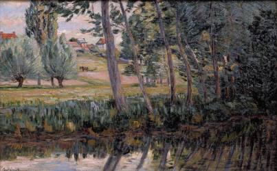 Bords de l'Orge (Epinay) (Armand Guillaumin) - Muzeo.com