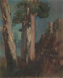 Bouleaux à Bièvres (Odilon Redon) - Muzeo.com