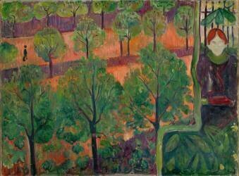 Boulevard à Paris (Edvard Munch) - Muzeo.com