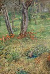 Cachette dans les bois (Giovanni Costa) - Muzeo.com