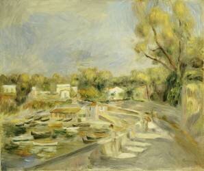 Campagne de Cagnes (Auguste Renoir) - Muzeo.com